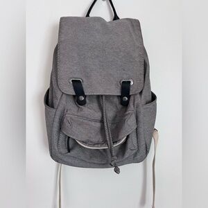 Everlane Gray Canvas Backpack